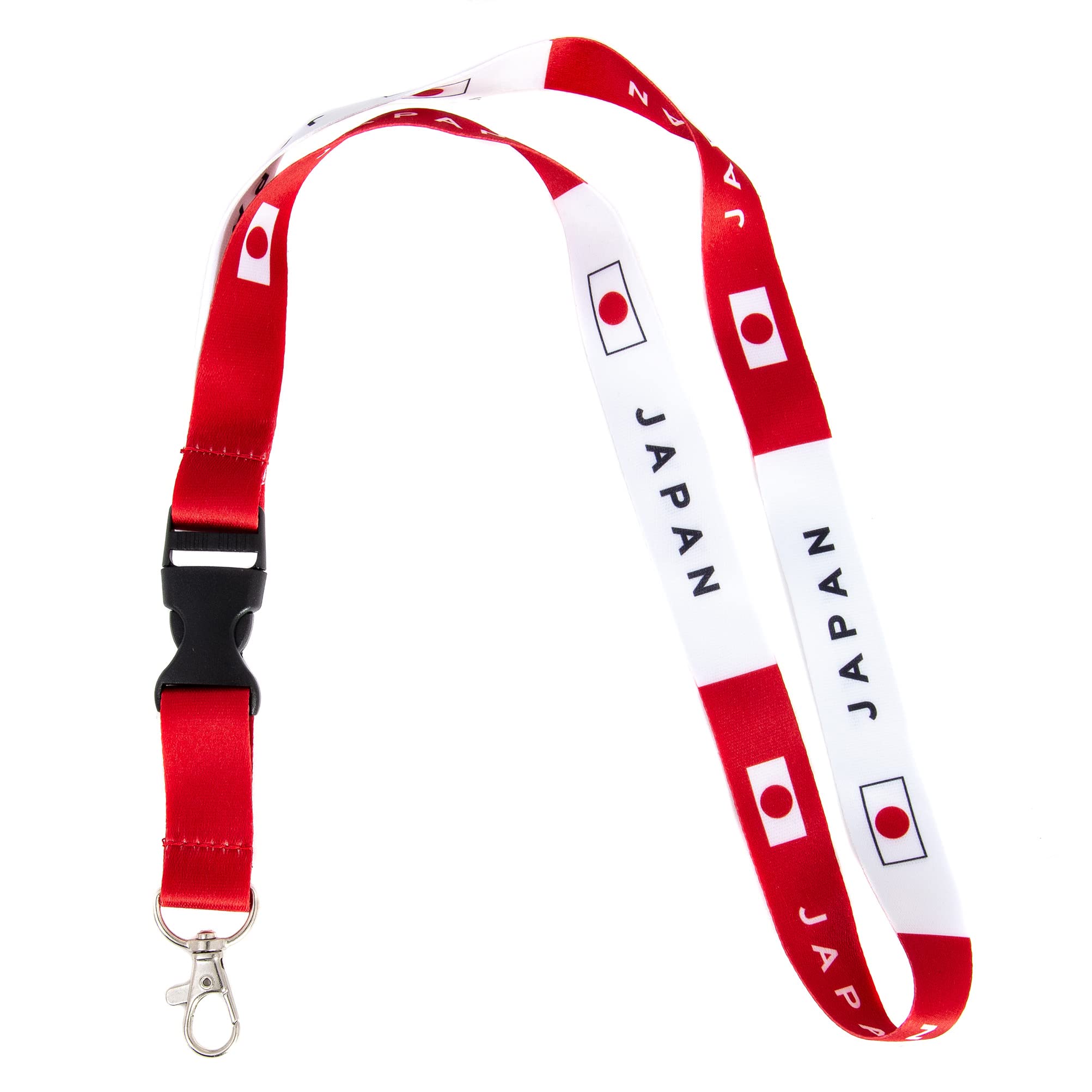 Desert Cactus Country Of Japan Lanyard Flag Car Keys Id Badge Holder Keychain Souvenir Japanese Detachable Breakaway Snap Buckle