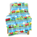 Boopbeep Train Blanket For Boys Girls, Kids Toddler Blanket For Nap Daycare Small Soft Warm Plush Fleece Blanket Birthday Throw