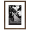 Americanflat 12x16 Picture Frame with Shatter-Resistant Glass - Use as 8x12 Frame with Mat or 12x16 Frame Without Mat - Signatur