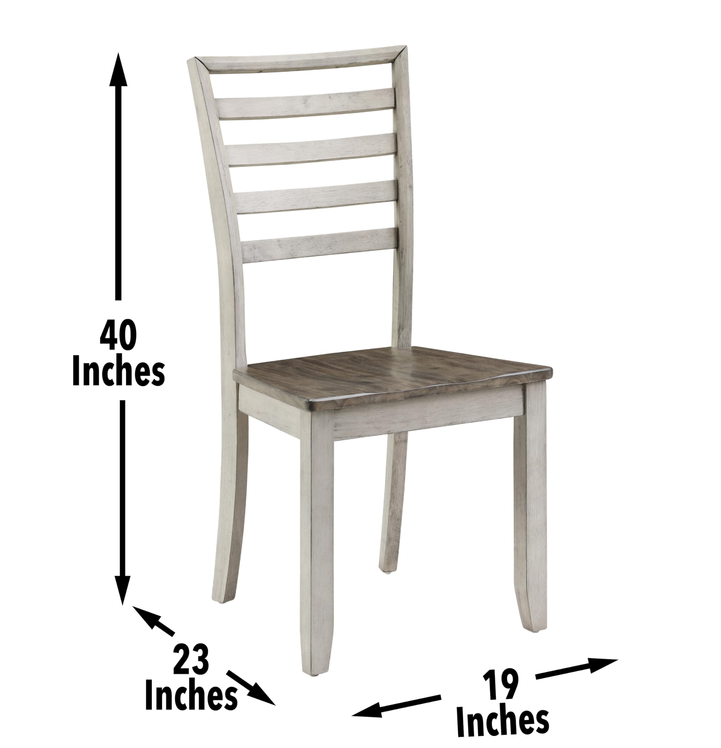 Steve Silver Abacus Set of 2 Side Chair - Thumbnail 4