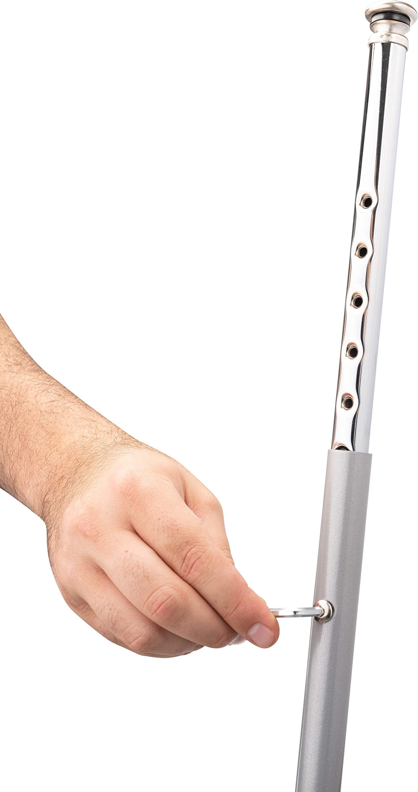 Nps 32&quot;-39&quot; Height Adjustable Heavy Duty Steel Stool