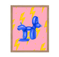 Poster Master Peeing Balloon Dog Poster - Balloon Dog Print - Pop Art - Trendy Art - Modern Art - Funny Bathroom Decor - Guest B