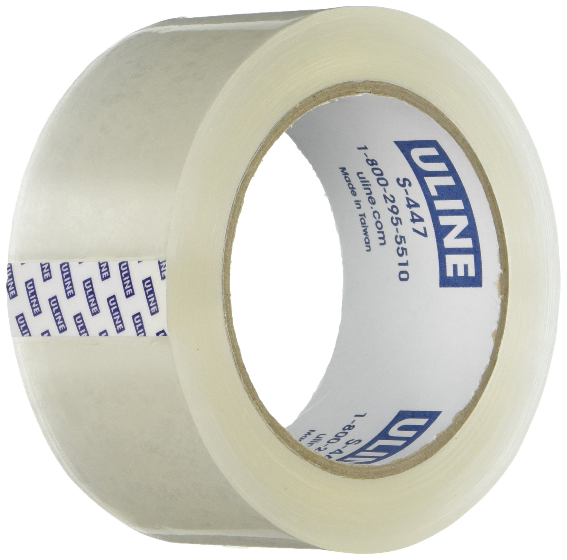 U-Line Thick Packing Tape, 3.5 Mil Thick, 2' X 55 Yd, Crystal Clear, 6 Rolls (S-447)