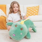 40 Inch Giant Dinosaur Soft Body Pillow Plush Dino Toys, Cute Big 3.3 Feet Dinosaur Stuffed Animals, Gifts For Girls Kids Boys H