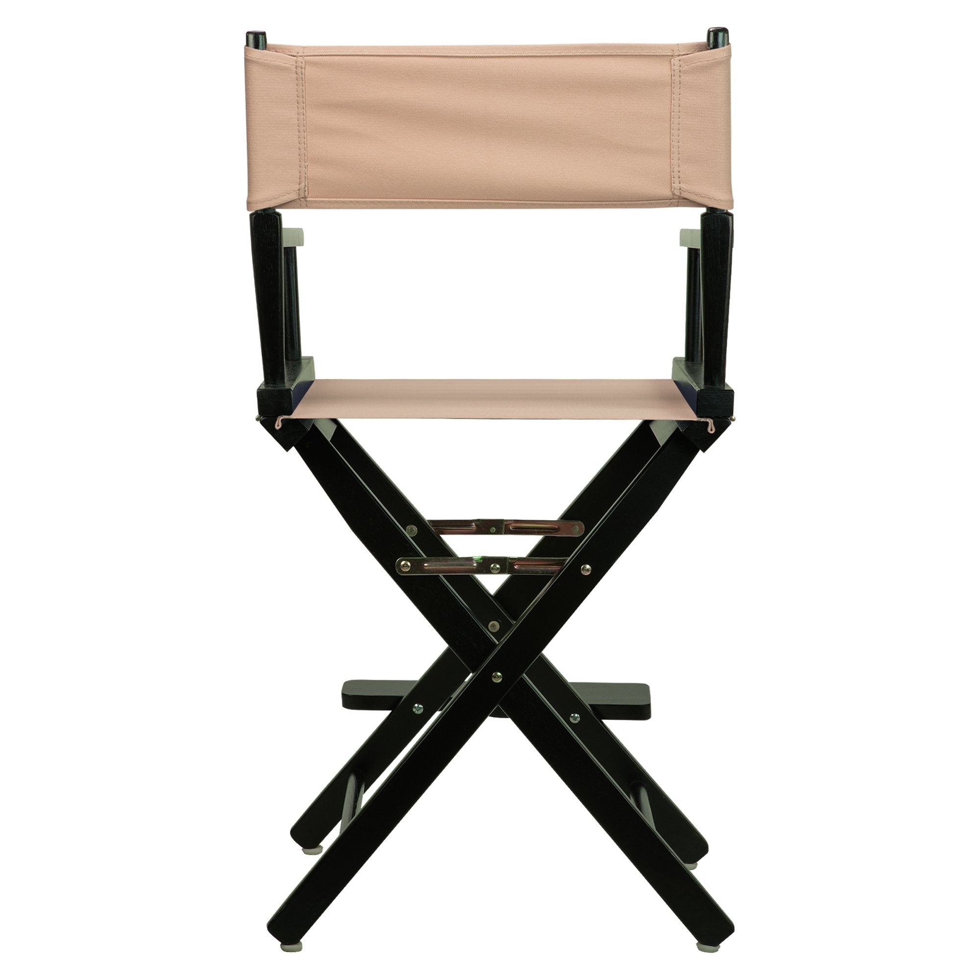 Casual Home 24&quot; Director's Chair Black Frame-with Tan Canvas, Counter Height