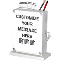 Suggestion Box With Lock With Wall Mount Option - Use As Offering Box, Tithe Box, Prayer Request Box, Tip Box With Lock, Donatio