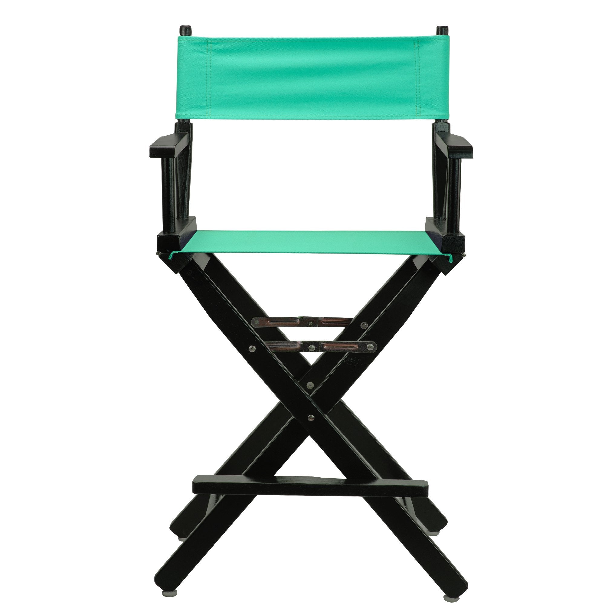 Casual Home 24&quot; Director's Chair Black Frame-with Teal Canvas, Counter Height