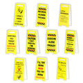10 Pack Funny Office Note Holder Clips, Overstimulated Desk Sign Funny Desk Signs Gag Sticky Note Holder Office Gag Gifts for Co