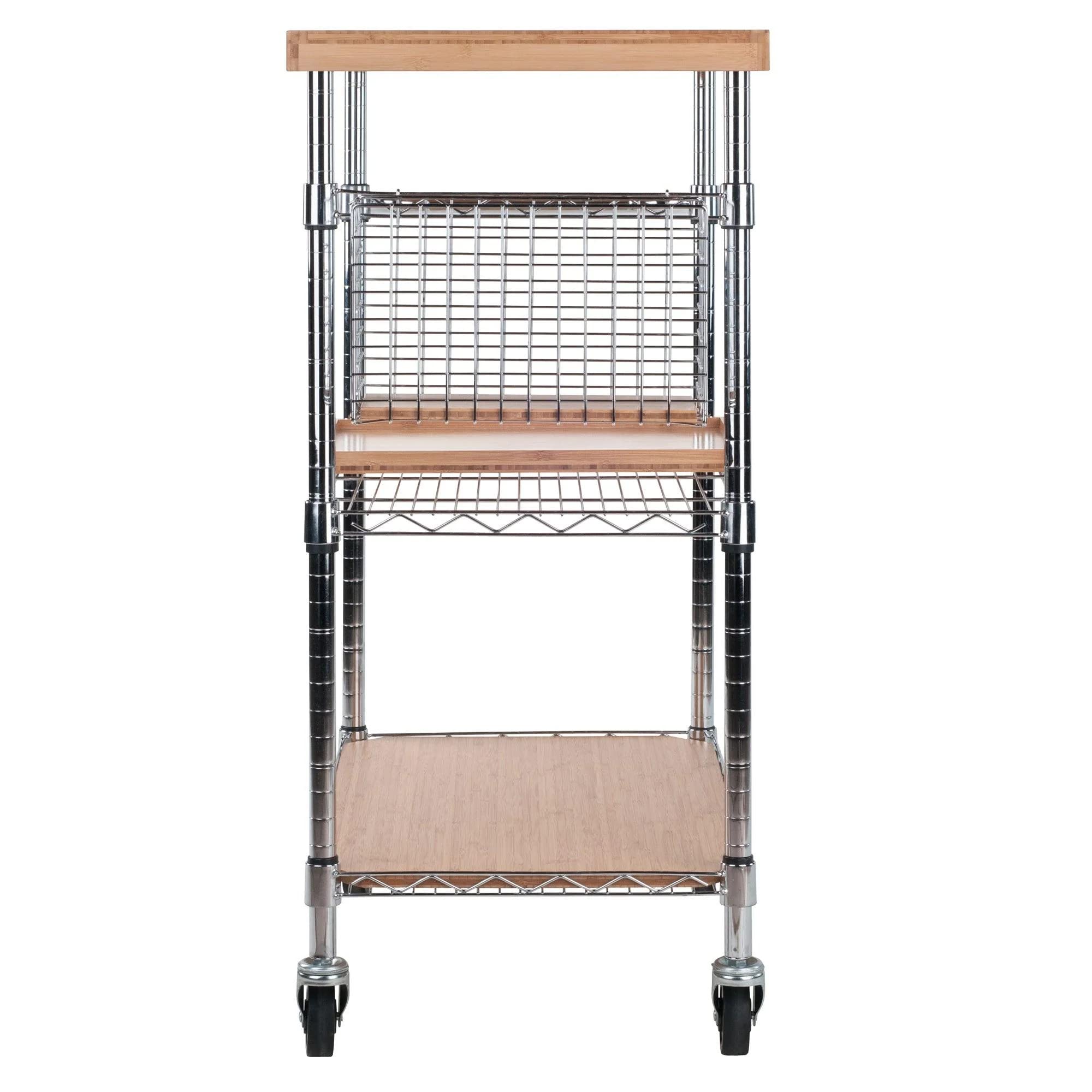 Winsome Wood Madera Kitchen, Bamboo