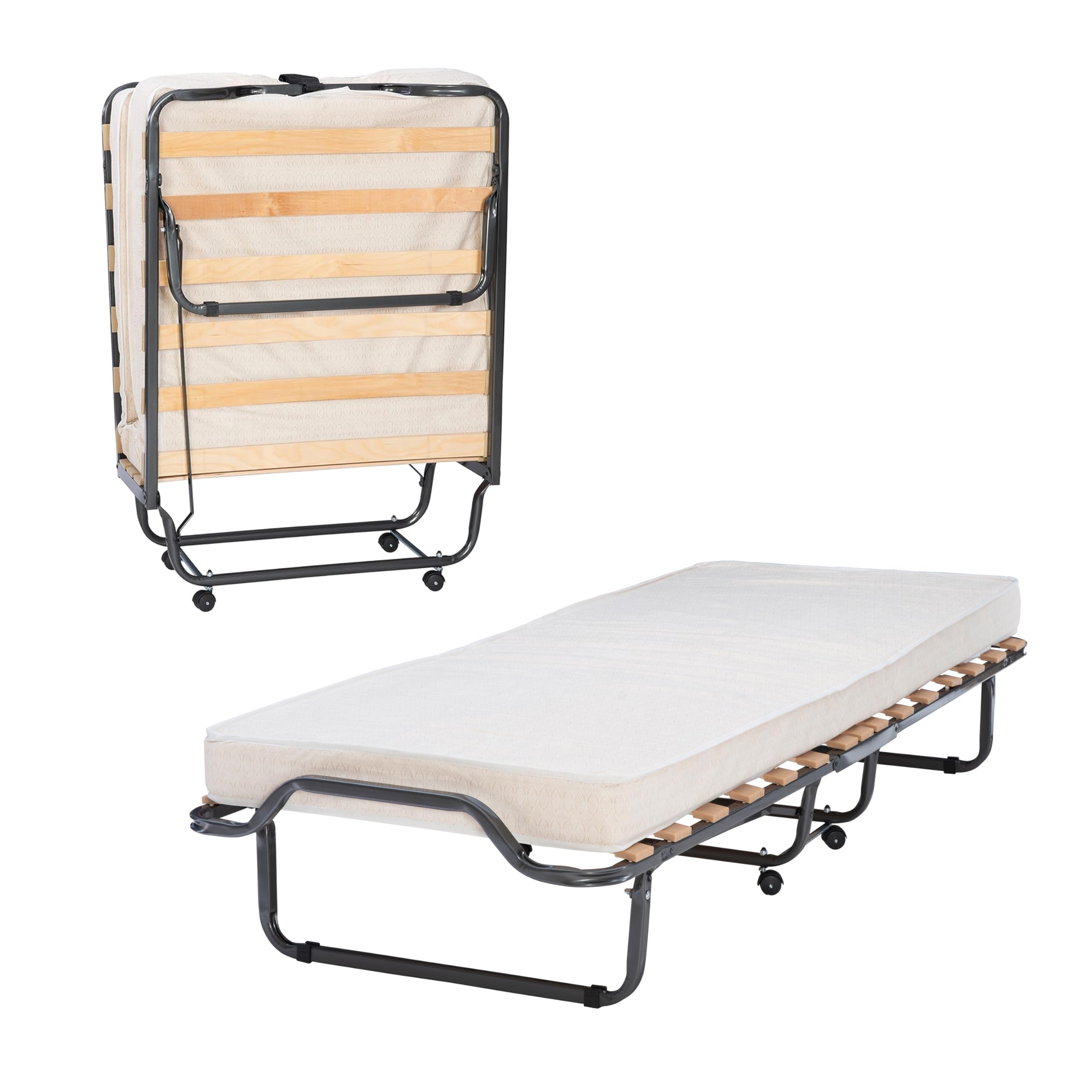 Luxor Folding Bed With Memory Foam Mattress