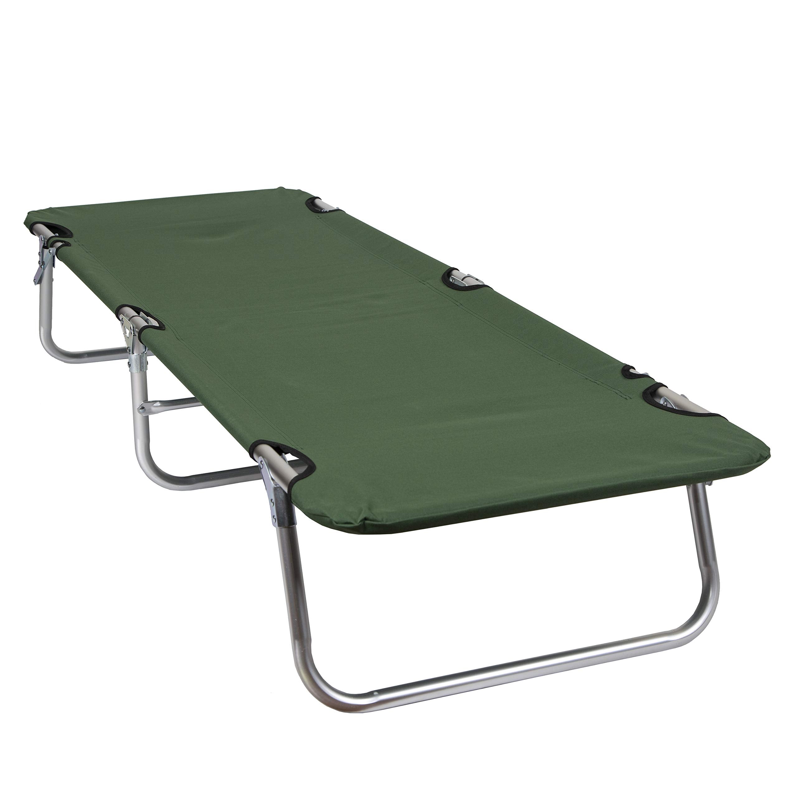 Stansport Weekender Folding Cot (G-72),Green, 71.25 L x 23 W x 12.25 H