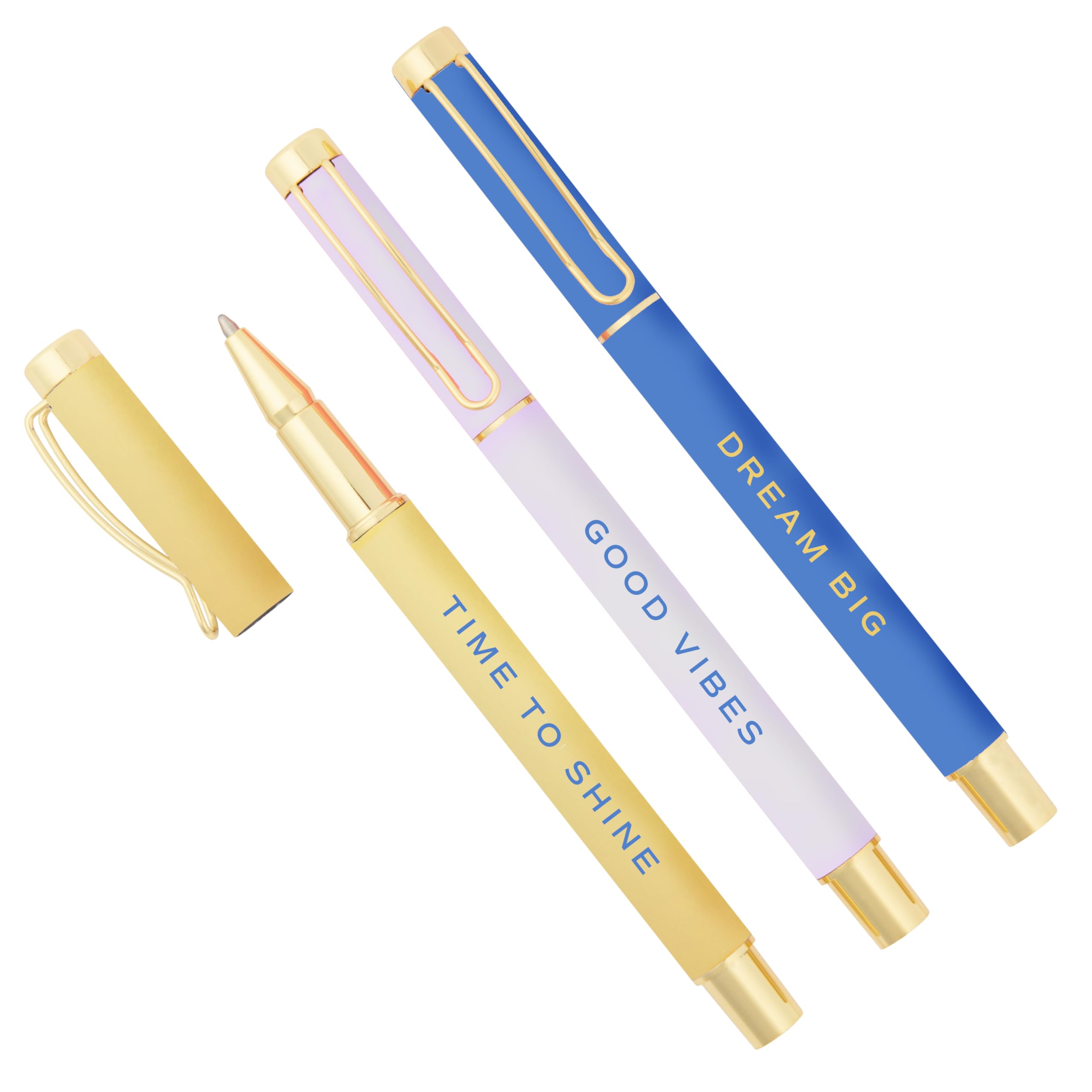 Sweet Water Decor Metal Pen Set | Inspirational Gifts for Women | Office Supplies | Cute Pens | Desk Decor | Office Accessories 