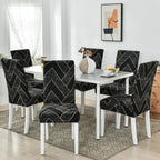 Hzdhclh Chair Covers For Dining Room Set Of 6,Stretch Spandex Parsons Chair Slipcovers 6 Pack,Removable Washable Chair Protector