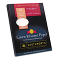 Southworth 100% Cotton R  Sum   Paper, 8 1/2' X 11', 32 Lb, 100% Recycled, Almond, Pack Of 100