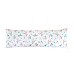 Elegant Comfort Ultra Soft 1-Piece Set Floral Print Pillowcases - 1500 Premium Hotel Quality Microfiber, Soft And Smooth Hidden Zipper Closure 1-Piece Pillow Covers - Body Pillowcase, Pink Celia