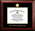 Campus Images KY999GED Eastern Kentucky University Embossed Diploma Frame, 8.5 x 11, Gold