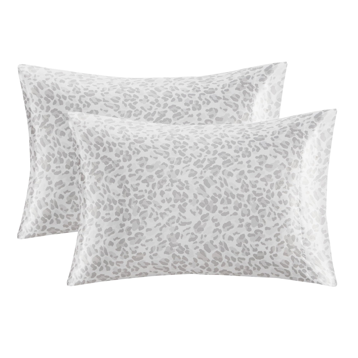 Madison Park Essentials Set Of 2 Satin Pillowcase For Hair & Skin, Luxuriously Soft, Silky With Natural Sheen Luster, Cool To To