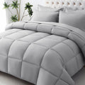 Jollyvogue Full Size Comforter Set, Ultra-Soft Full Size Bed Set, Full Comforter Sets, 7-Piece Bed In A Bag, Goose Down Alternat