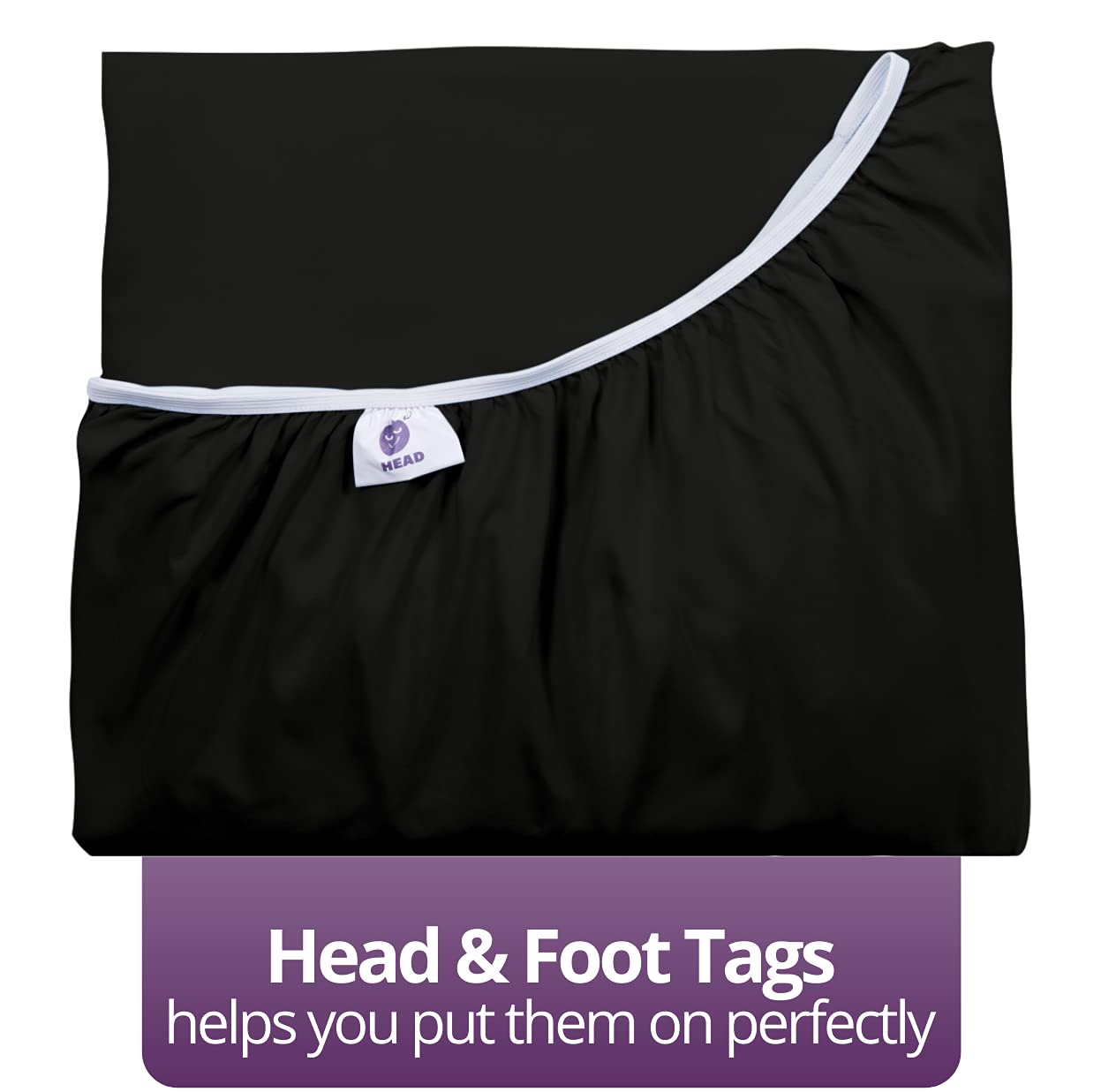Queen Fitted Sheet Only - Real [16-Inch] Extra Deep Pocket Queen Size Fitted Sheet - Perfectly-Fit Fitted Sheet For 14   -18