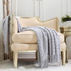 Crevent Rustic Farmhouse Couch Sofa Throw Blanket For Bedroom Living Room Decoration, Soft Warm Cozy Light Weight For Spring Sum