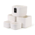 VIRETH HAUS 5Pack Storage Cubes Woven Rope Baskets, 2 Sizes Organizer Bins