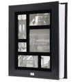 Kleer-vu Photo Album Suedeleather Collection, Holds 500 4x6 Inches Photos, 5 Per Page - Black
