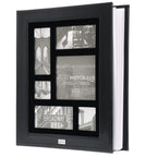 Kleer-vu Photo Album Suedeleather Collection, Holds 500 4x6 Inches Photos, 5 Per Page - Black