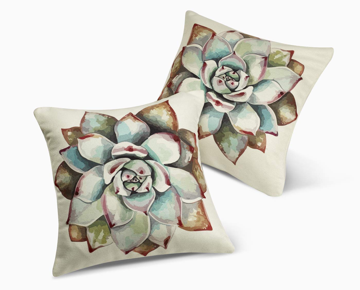 Fab Habitat Indoor/Outdoor Pillows Made From Recycled Polyester Yarn - Stain Resistant, Machine Washable, Insert Included - Pati