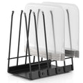 Josmimic Reusable Bags Drying Rack, Plastic Bags Dryer for Ziplock Lerine Silicone Gallon, Snack, Sandwich Storage Bags, Black