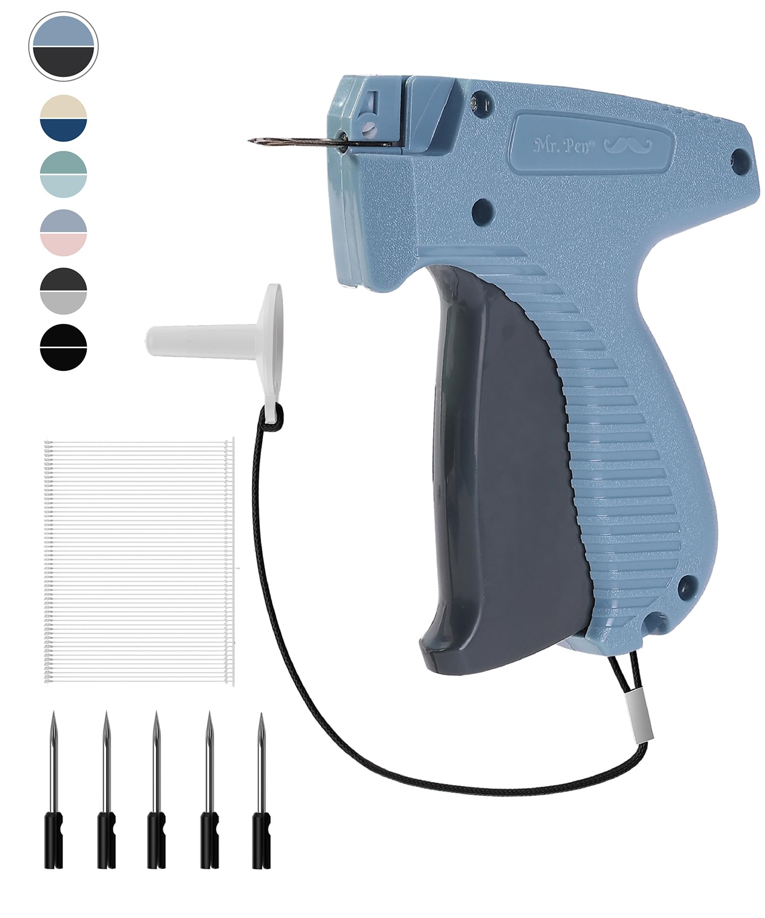 Mr. Pen - 5 Needles & 1008 Barbs Fasteners, Price Tag Attacher With Gun, Retail Hang Tag Gun For Clothes