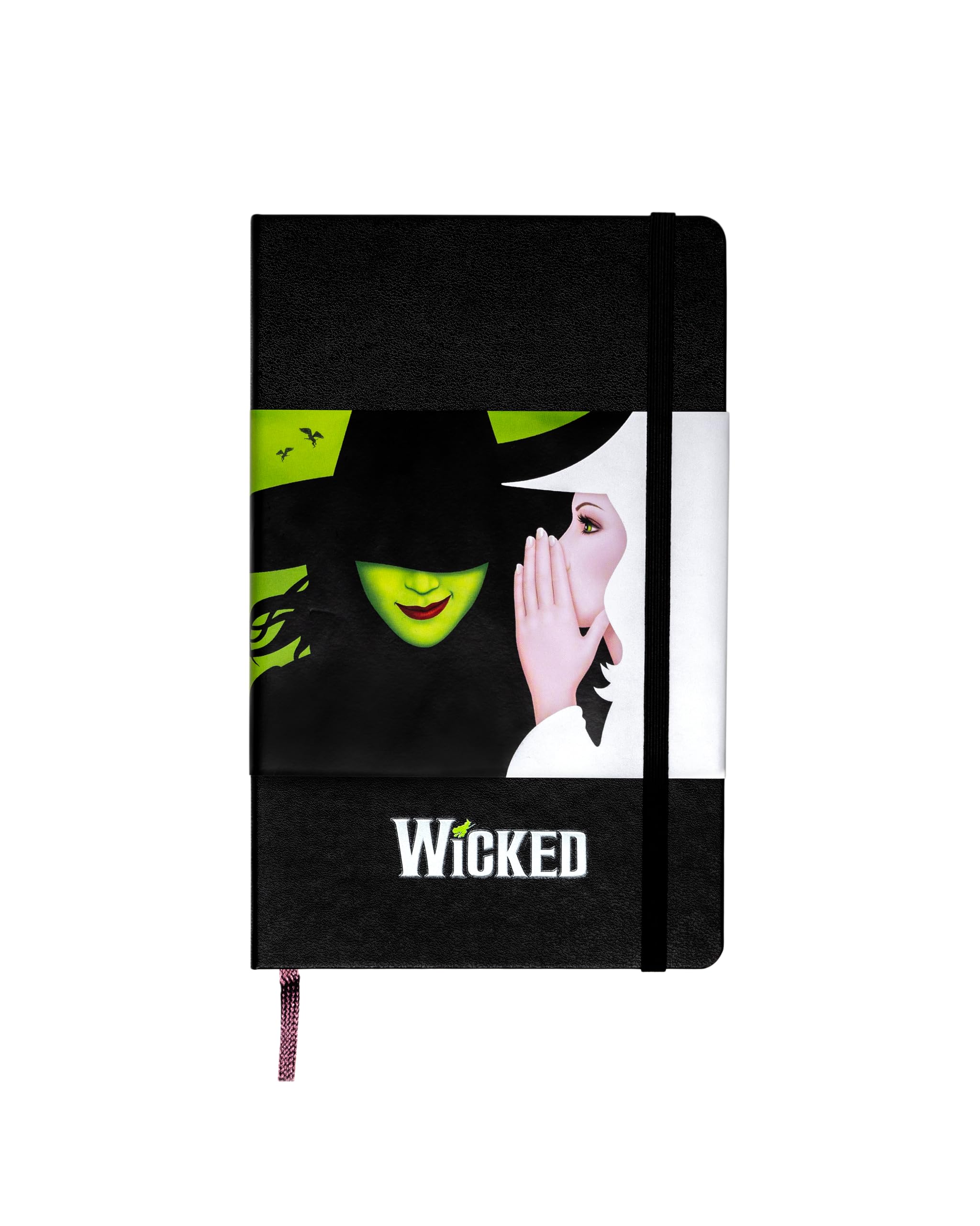 Moleskine Limited Edition Wicked Notebook, Large, Ruled, Black, Hard Cover (5 X 8.25)