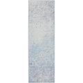 Winslow Wl3 Blue Transitional Rug Runner 2' 6" X 8'