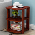 Firebees 3Tier Wooden Bedside Table | Compact Side Table For Living Room | Sofa Side Table | Nightstand For Bedroom | End Table