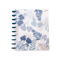 Talia Discbound Notebooks, Planner, Customizable, (Palms W/Deep Lake Blue Discs, Midsize 14241 (7.5In X 9.75In))