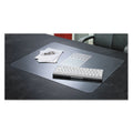 Artistic Krystalview Desk Pad With Antimicrobial Protection, Glossy Finish, 38 X 24, Clear