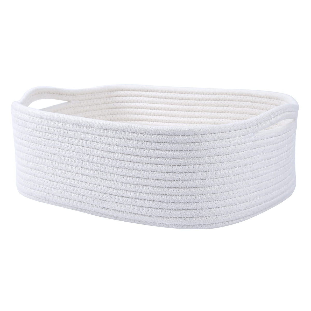 Ciki Home Cotton Rope Storage Baskets Woven Basket Cute Baby Nursery Organizers Small Dog Toy Basket Gift Baskets Empty