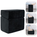 ROYALAY Adjustable Foot Rest Under Desk for Office, High-Density Foam Foot Rest with 3 Adjustable Heights, Ergonomic Footrest wi