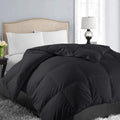Easeland All Season Oversized Queen Soft Quilted Down Alternative Comforter Reversible Duvet Insert With Corner Tabs,Winter Summ