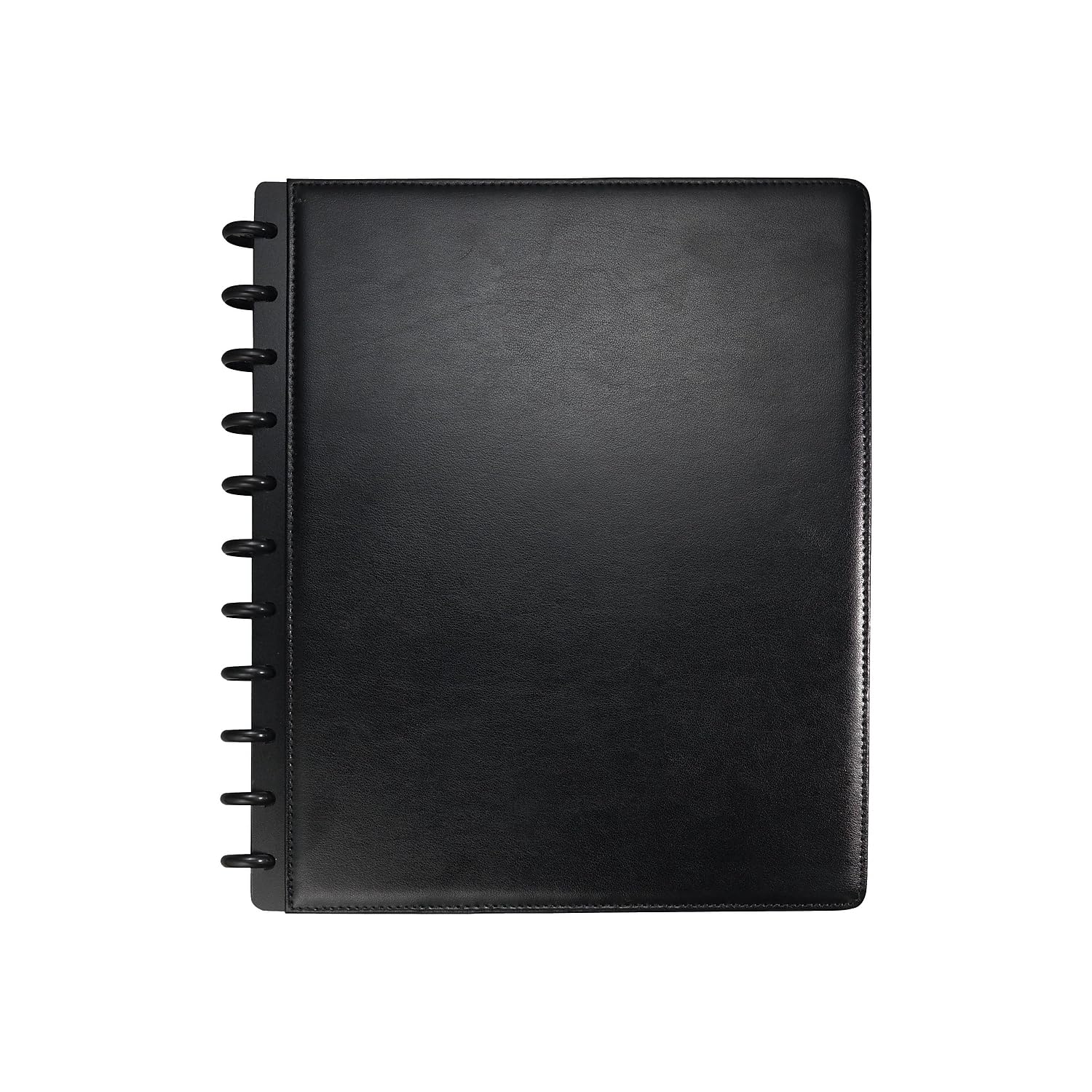 Arc Customizable Leather Notebook System, 8.5 X 11, Black