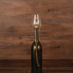 Twine Clear Hurricane Bottle Lamp Glass