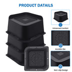 Annkut Bed Risers 3 Inch Heavy Duty, Furniture Risers For Bed Desk Table Sofa Couch,Oversized Bed Lifts Risers,Support Up To 500