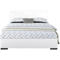 Camden Isle Abbey Platform Bed, White, Twin