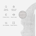 Dreame Z10 Pro/D10 Plus Mop Pads, Robot Vacuum Wet Mopping Pads, Replacement Mop Cloths For Mopping Floor(2Pcs)