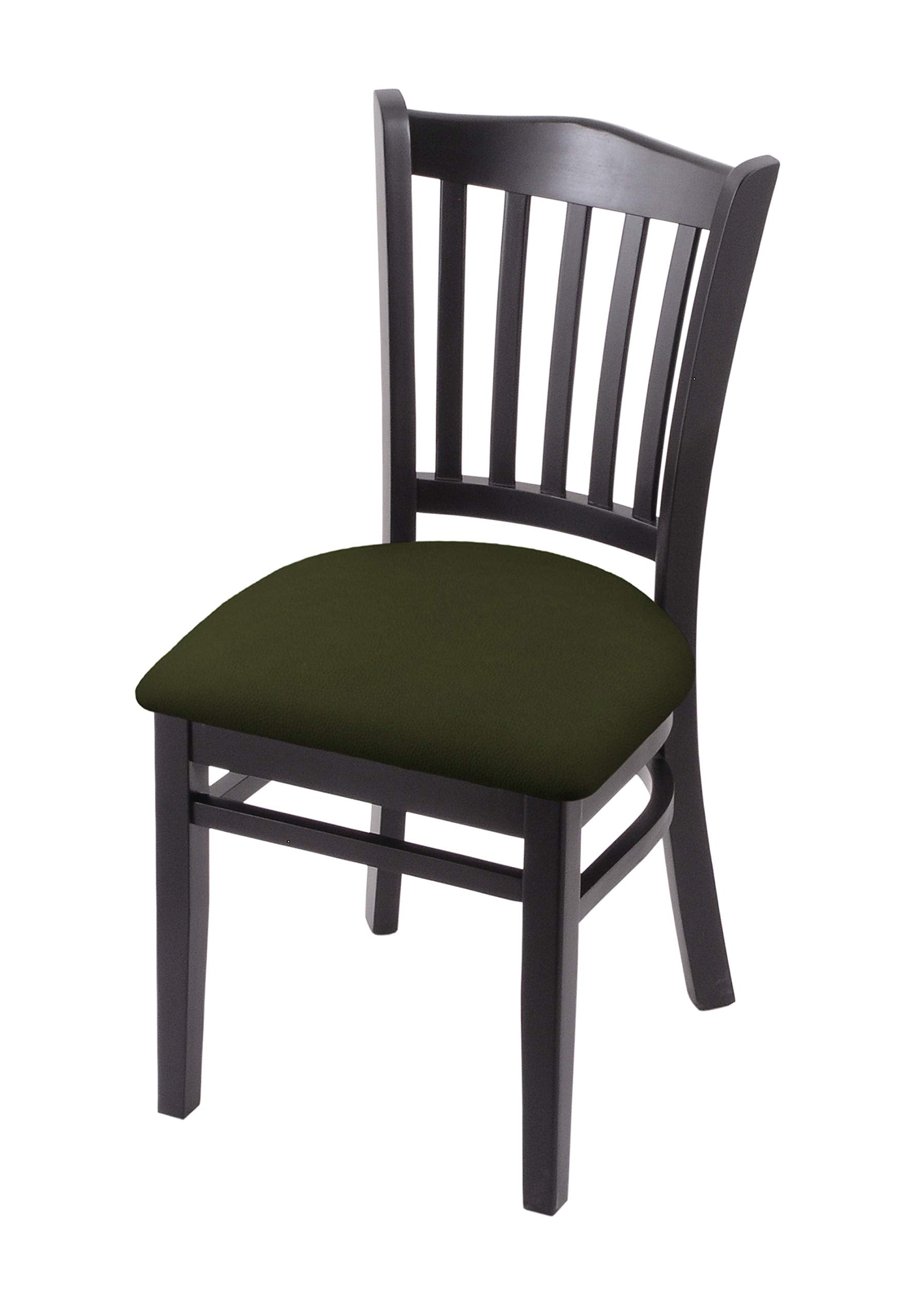 Holland Bar Stool Co. 3120 18 Chair with Black Finish and Canter Pine Seat