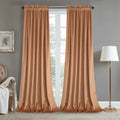 Roslynwood Peach Velvet Curtains 90 Inches Blackout Curtains Thermal Insulated Noise Reducing Soft Luxury Window Decor For Kids