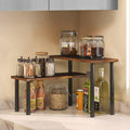 Abja Kitchen Stylish Counter Top Organizer, Rack Stand For Storage, Wooden Shelf, Spice Rack Organizer, Oil Stand, Tabletop Rack