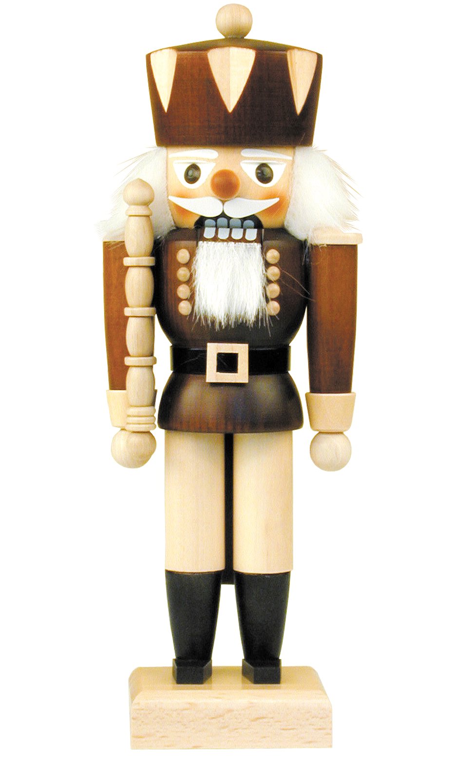 Christian Ulbricht Alexander Taron Seasonal Decorative Collectible Mini Nutcracker King 10.5&quot; H X 4&quot; W X 3&quot; D