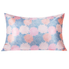 Mansphil King Pink Floral 100% Silk Pillow Cases For Hair And Skin, 22 Momme Mulberry Silk Pillowcases With Hidden Zipper, 20'X