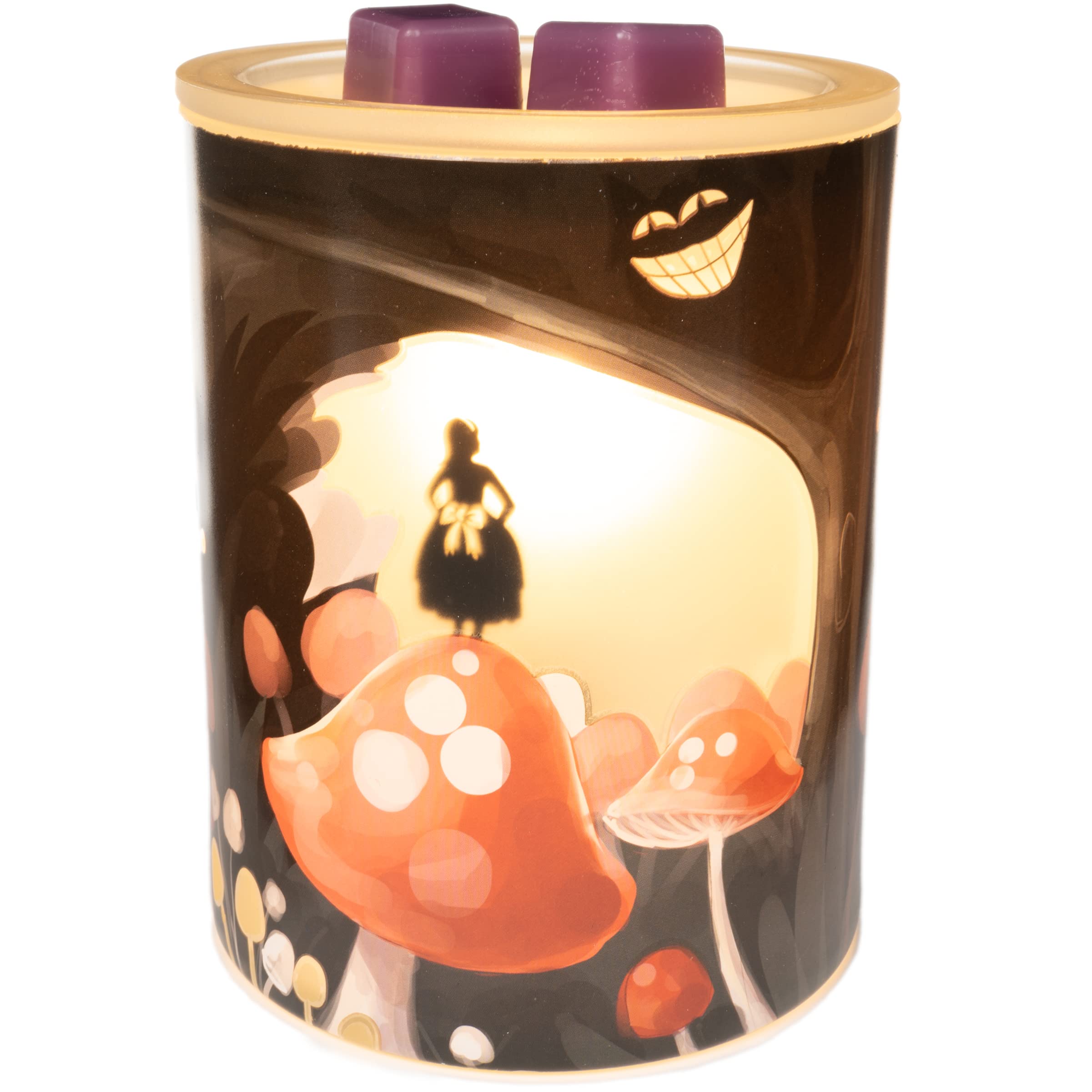 Scentsationals Wax Melt Warmer, Wax Warmer for Scented Wax Melts - Fantasy Collection Alice - Candle Wax Melter for Fragrance Cu