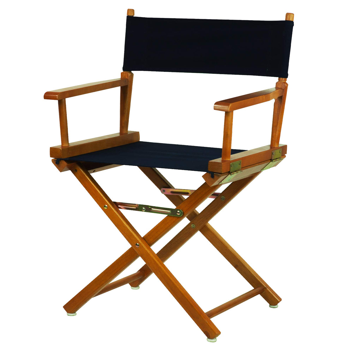 Casual Home 18&quot; Director'S Chair Honey Oak Frame With Navy Canvas